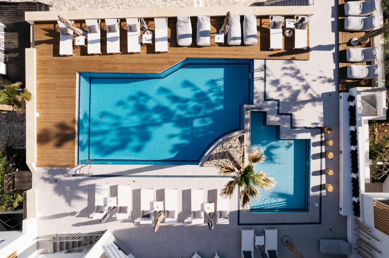 Petradi Beach Lounge Hotel Rethymno Exteriör bild