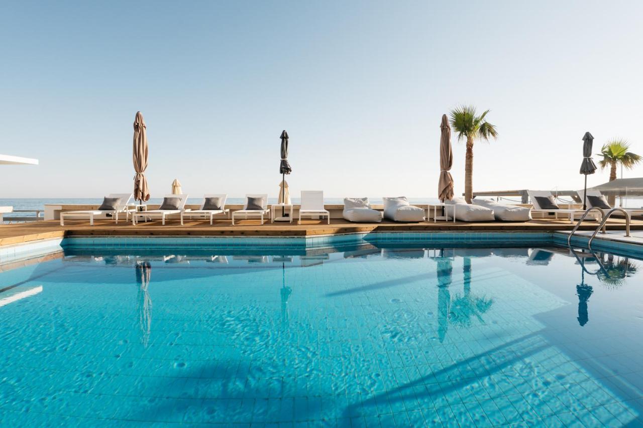 Petradi Beach Lounge Hotel Rethymno Exteriör bild