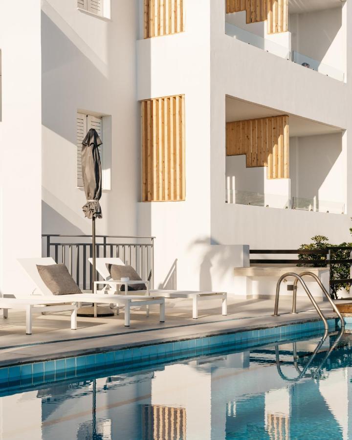 Petradi Beach Lounge Hotel Rethymno Exteriör bild
