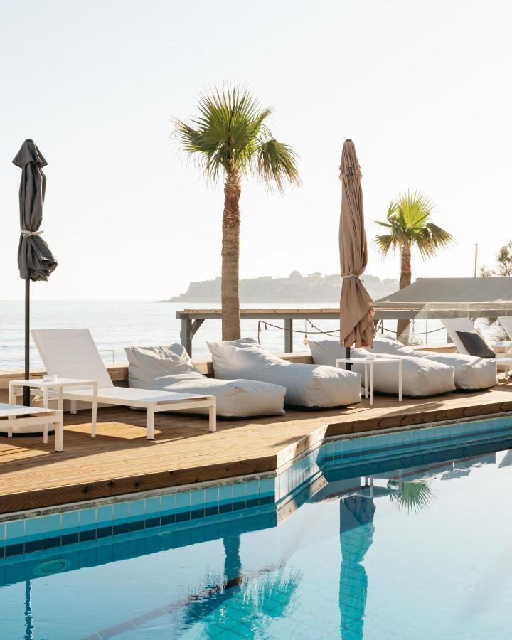 Petradi Beach Lounge Hotel Rethymno Exteriör bild
