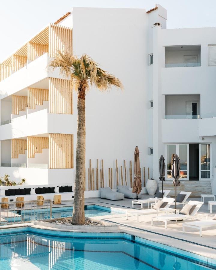 Petradi Beach Lounge Hotel Rethymno Exteriör bild