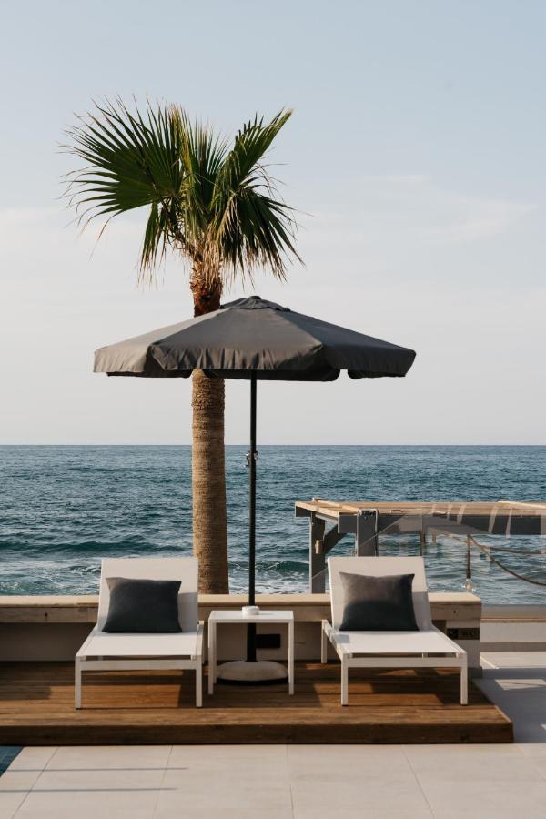 Petradi Beach Lounge Hotel Rethymno Exteriör bild