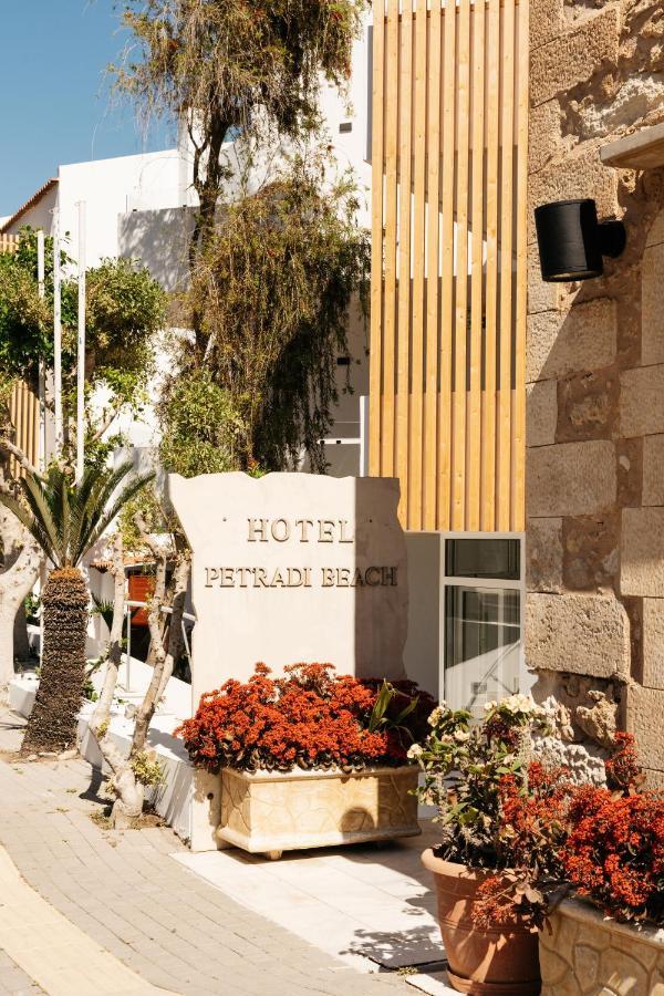 Petradi Beach Lounge Hotel Rethymno Exteriör bild