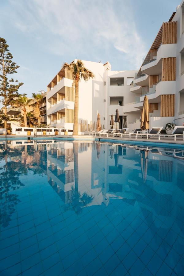 Petradi Beach Lounge Hotel Rethymno Exteriör bild