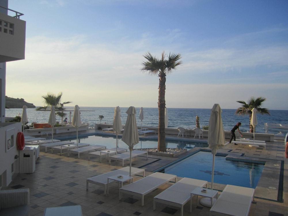 Petradi Beach Lounge Hotel Rethymno Exteriör bild