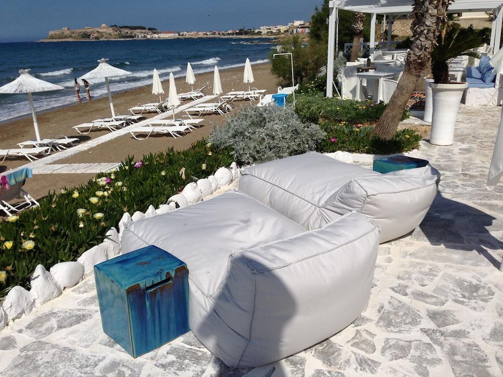 Petradi Beach Lounge Hotel Rethymno Exteriör bild
